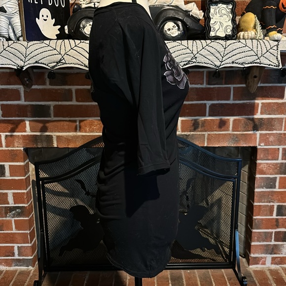 Y2K sinful rhinestone half sleeve - Picture 6 of 9